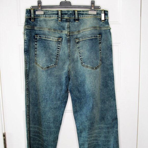 BNWT SS23 REPRESENT SPLIT DENIM 34 & 36 - Picture 3 of 15